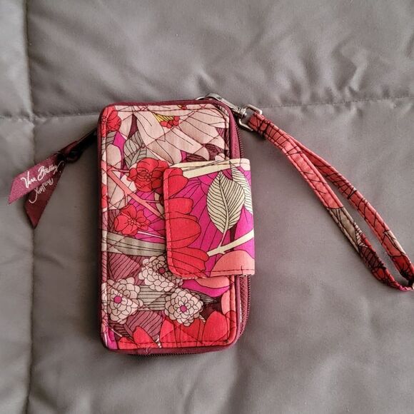 Vera Bradley Handbags - #217 Vera Bradley Retired “Bohemian Blooms” Wristlet